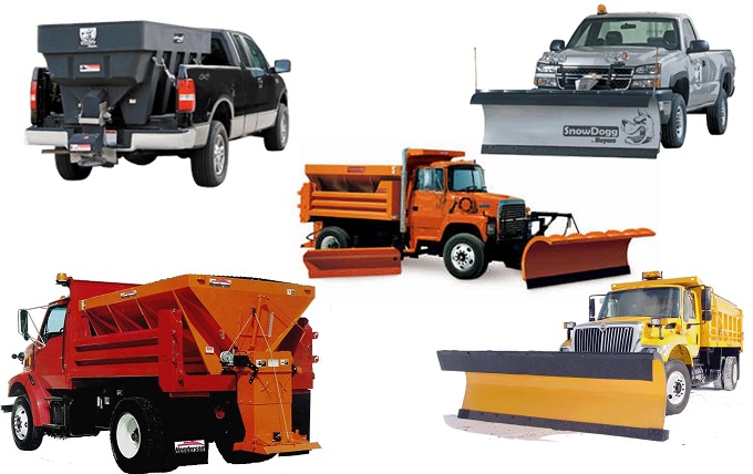 Snow Removal Truck Equipment & Plows